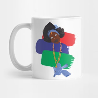 Gambian Woman Vector Mug